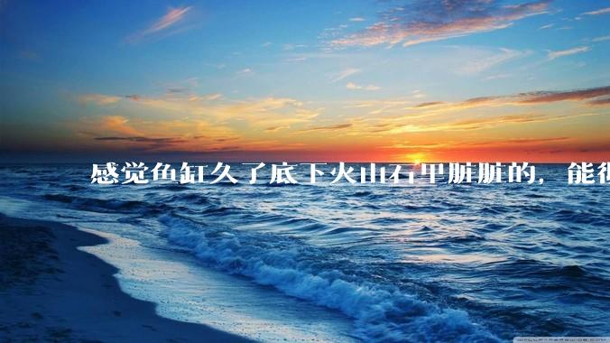 感觉鱼缸久了底下火山石里脏脏的，能彻底换水清理一遍不？